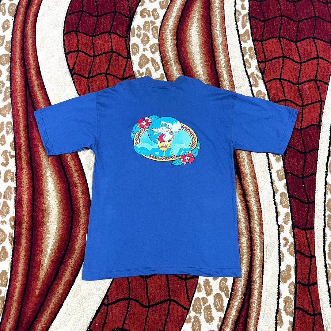 Vintage Vintage 1995 Thrashed Faded Mars Surfing Australia T Shirt Size US L / EU 52-54 / 3 - 1 Thumbnail