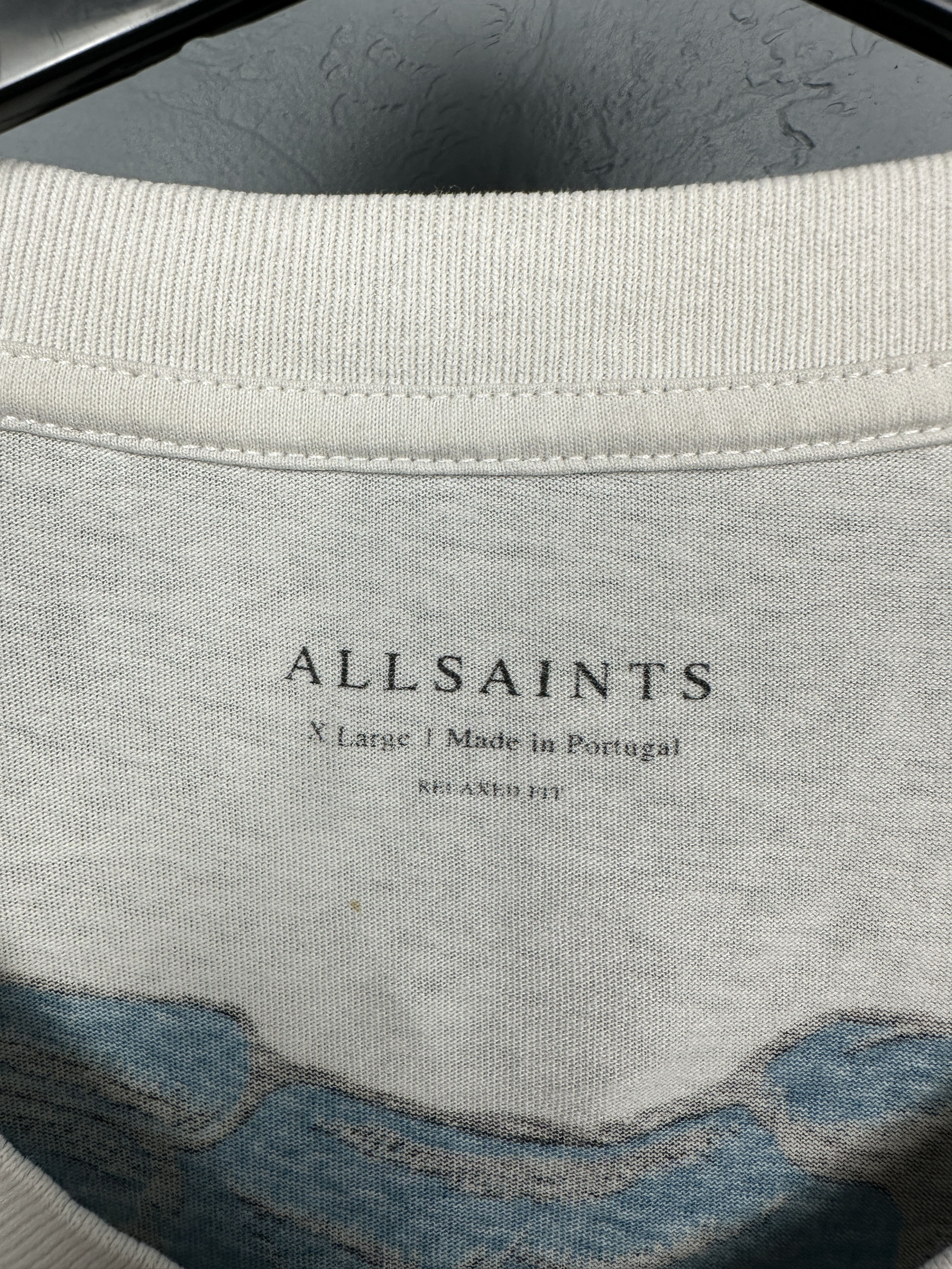 Allsaints Allsaints Mens Bleeding Heart Crew Neck T-Shirt Size US XL / EU 56 / 4 - 7 Thumbnail