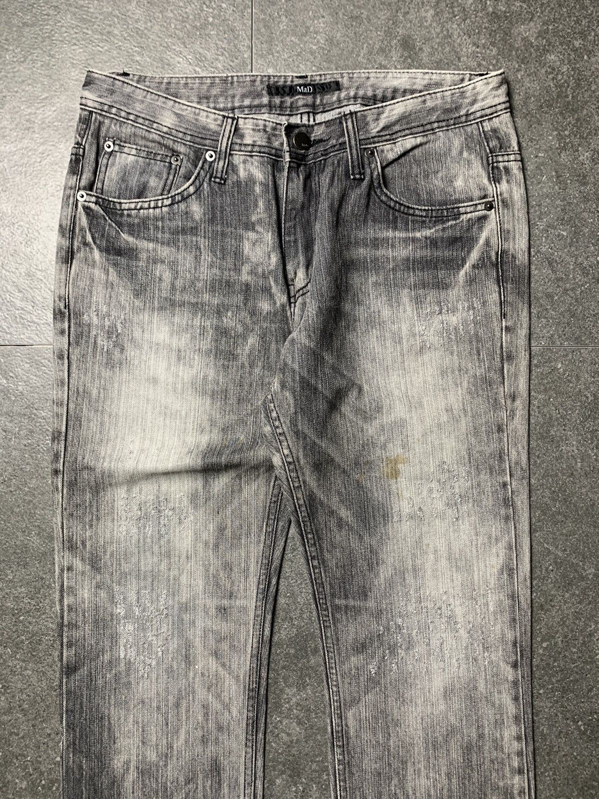 Japanese Brand Japanese Brand MaD Acid Denim Size US 30 / EU 46 - 2 Thumbnail