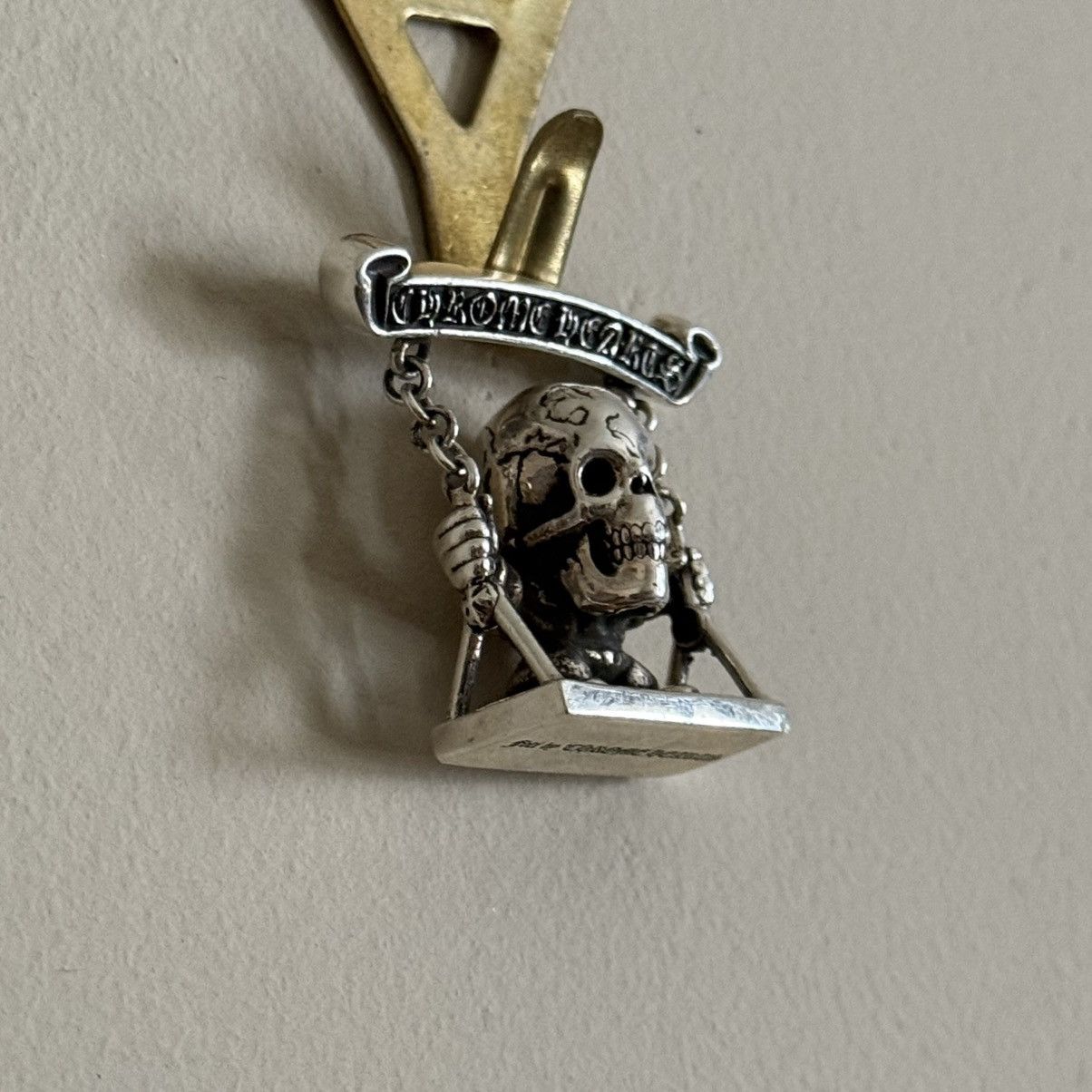 Chrome Hearts RARE Chrome Hearts Collector Foti Swing ‘Swinger’ Pin Size ONE SIZE - 3 Thumbnail