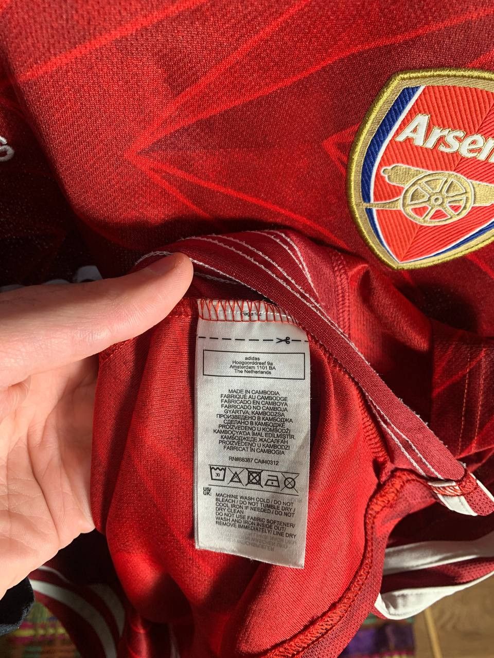 Adidas Vintage Adidas FC Arsenal London England Soccer Jersey Retro Size US M / EU 48-50 / 2 - 10 Thumbnail
