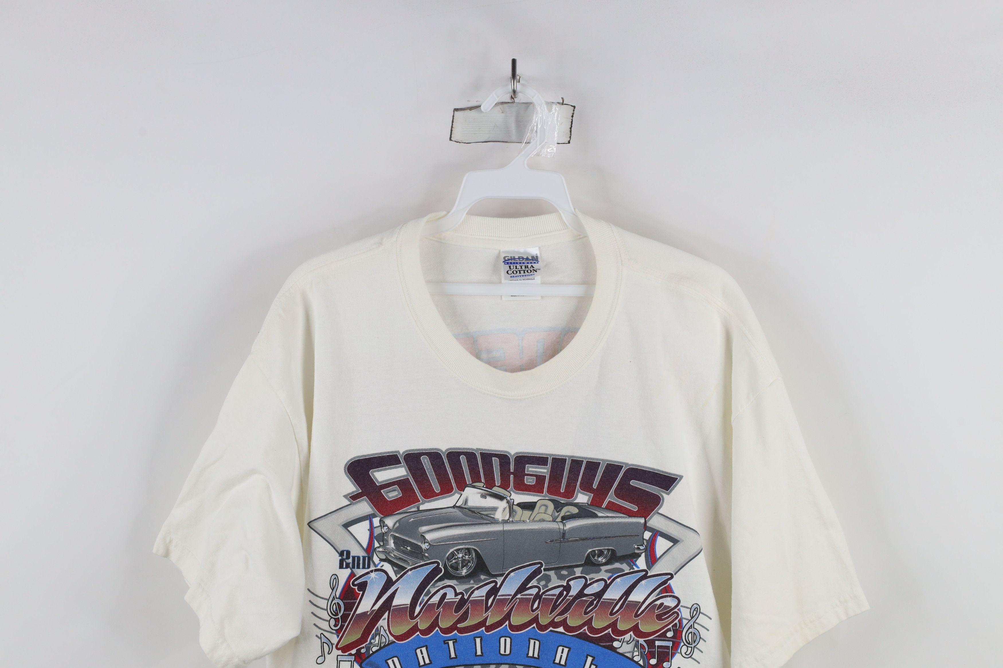 Vintage Vintage Y2K 2007 Nashville Nationals Hot Rod Car T-Shirt Size US L / EU 52-54 / 3 - 2 Thumbnail