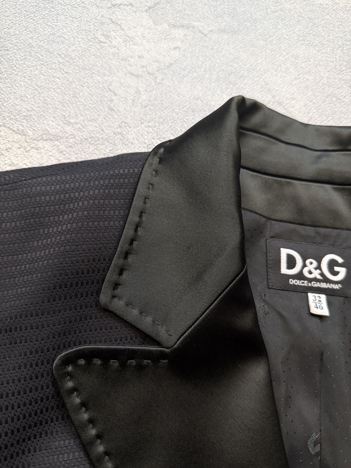 Dolce & Gabbana Luxury Dolce & Gabbana Smoking Blazer Size US S / EU 44-46 / 1 - 7 Thumbnail