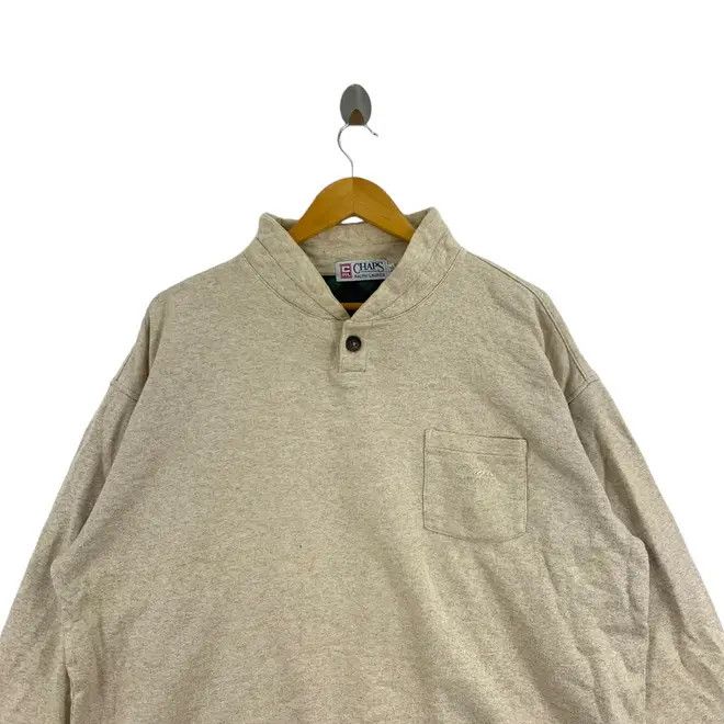 Chaps Ralph Lauren Vintage CHAPS RALPH LAUREN Est 1978 Oversize Beige Size US L / EU 52-54 / 3 - 4 Thumbnail