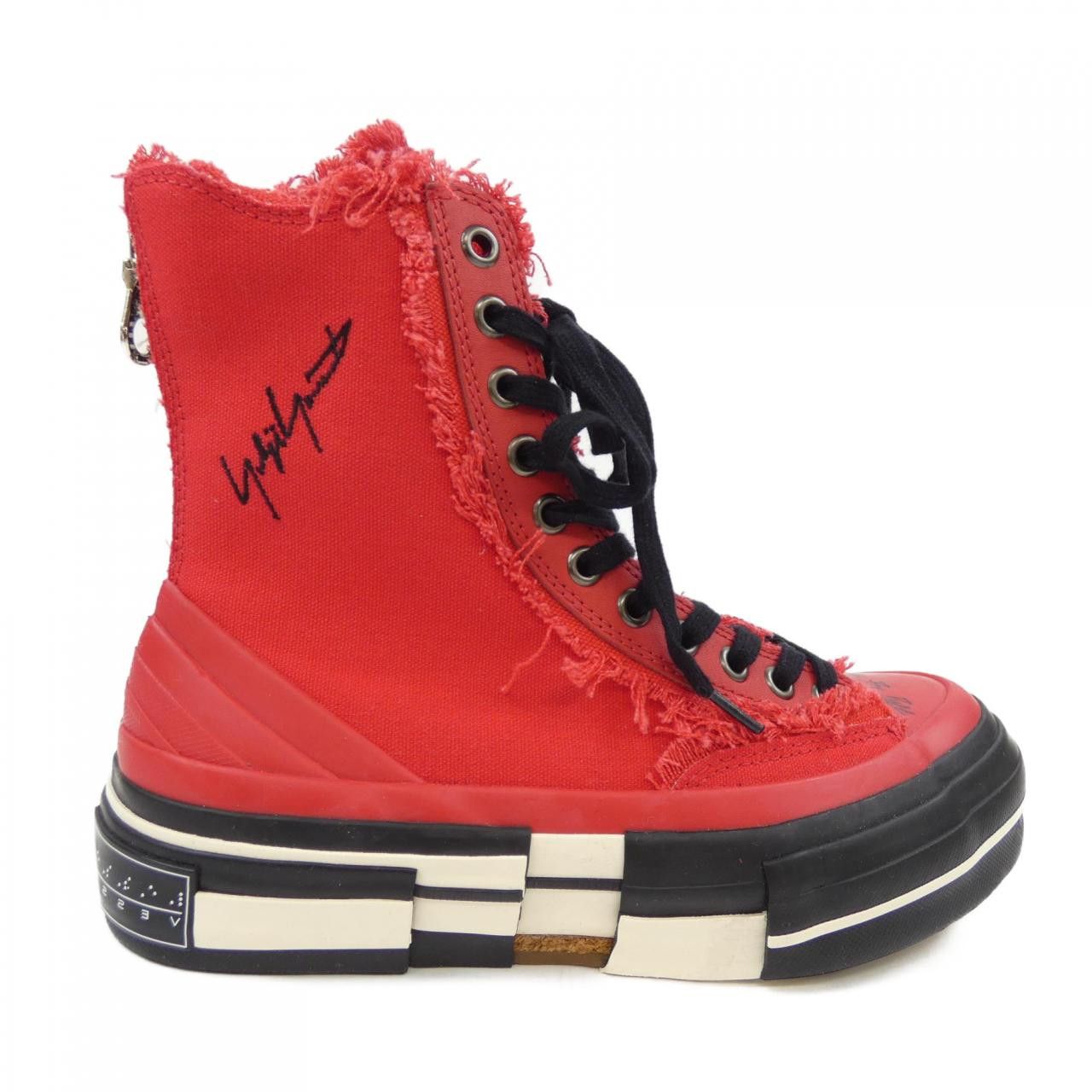 Other Yoji Yamamoto Yohji Yamamoto VESSEL Sneakers Leather Shoes FN-E04-063-1-04 DUTY FREE for USA Size ONE SIZE - 1 Thumbnail