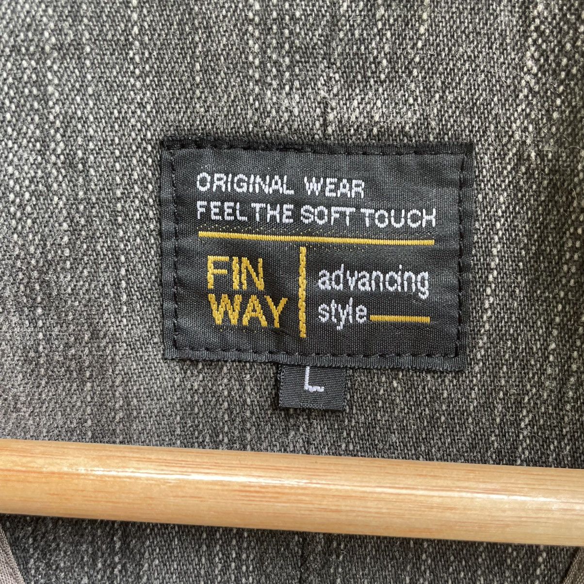 Japanese Brand 💥Vintage Japanese Brand FinWay Worker Jacket Size US M / EU 48-50 / 2 - 6 Thumbnail