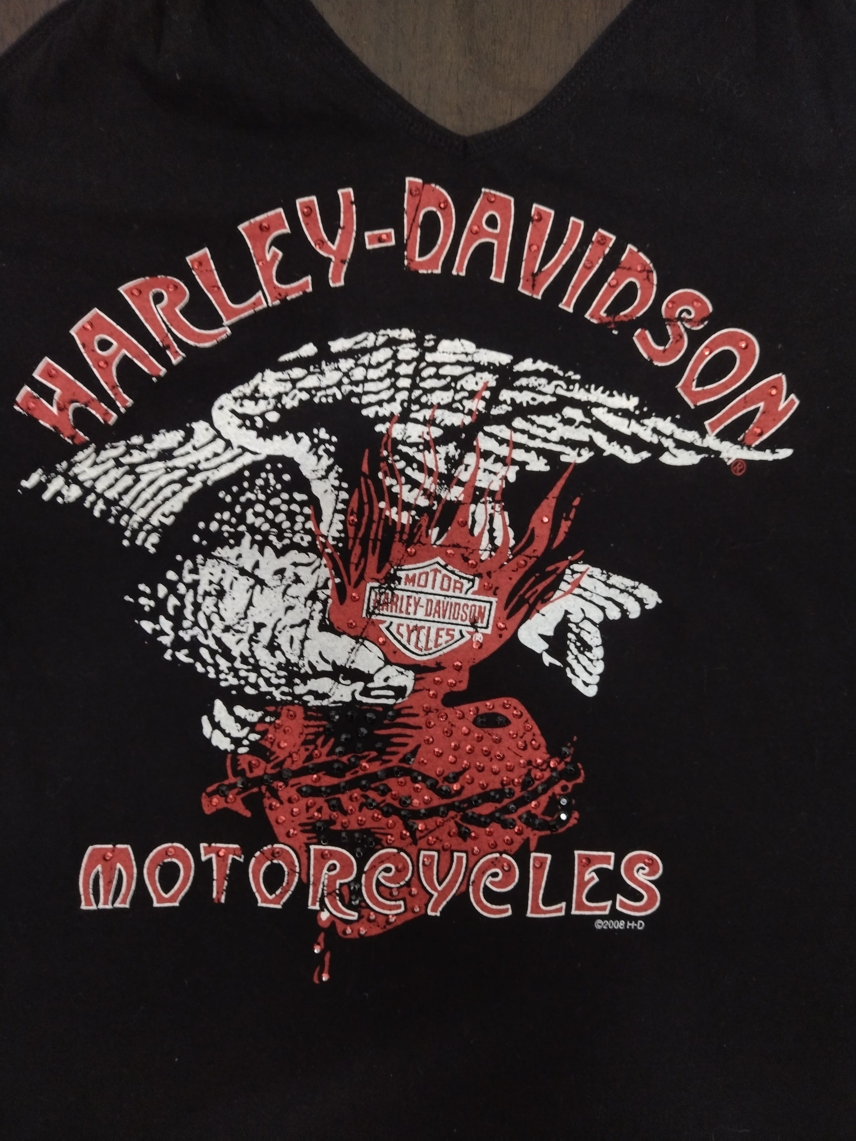 Harley Davidson RARE women harley davidson halter tank top Size M / US 6-8 / IT 42-44 - 10 Thumbnail