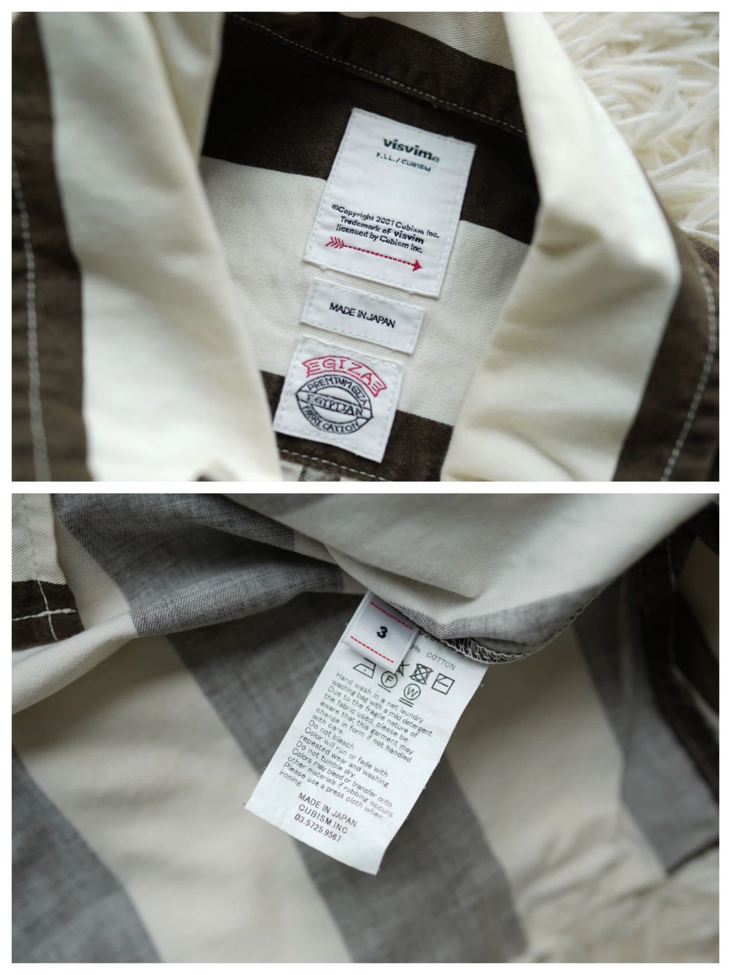 Visvim visvim cecile shirt striped size 3 Size US L / EU 52-54 / 3 - 4 Thumbnail