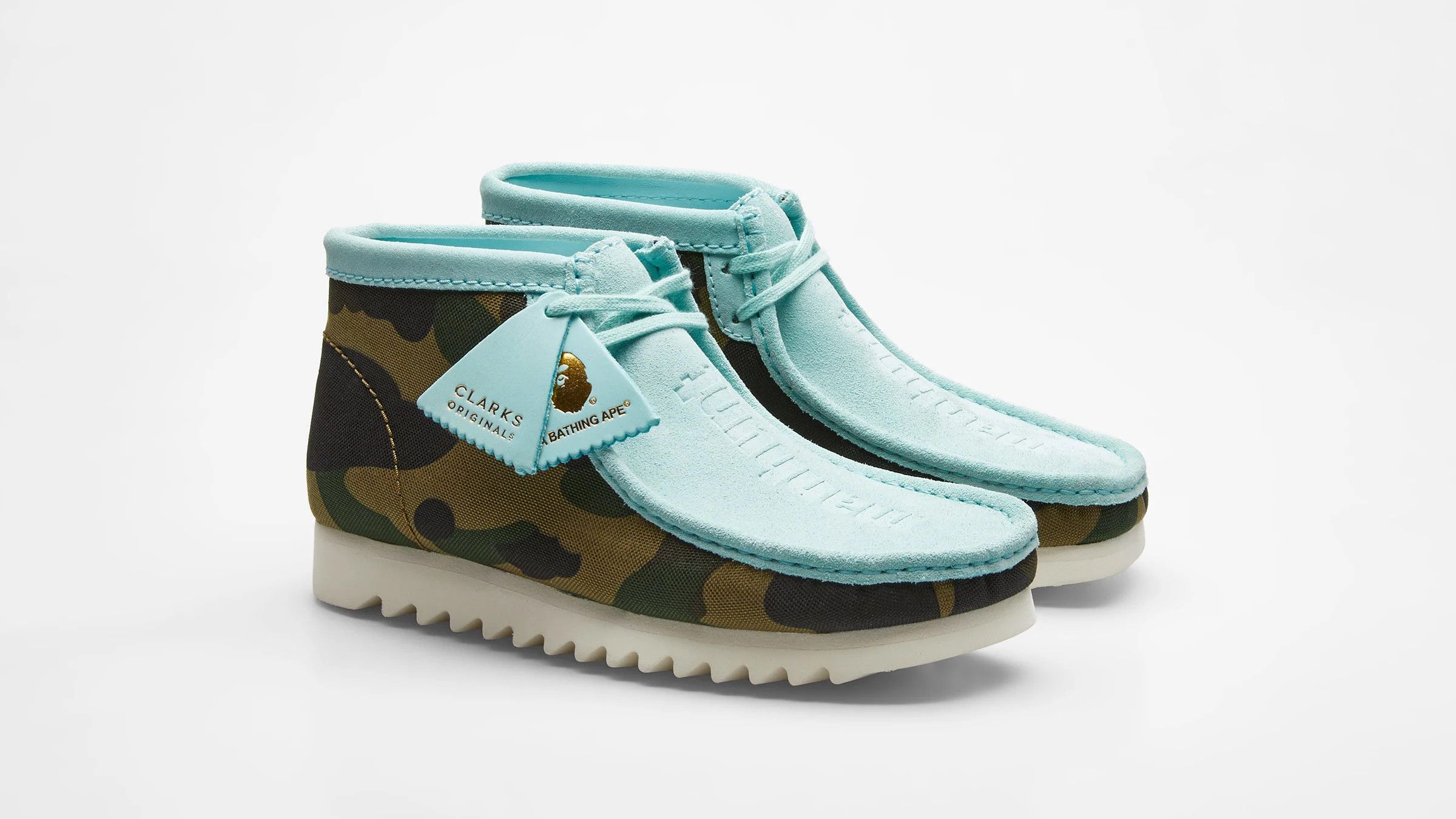 Bape × Clarks Wallabee Size US 9 / EU 42 - 2 Thumbnail
