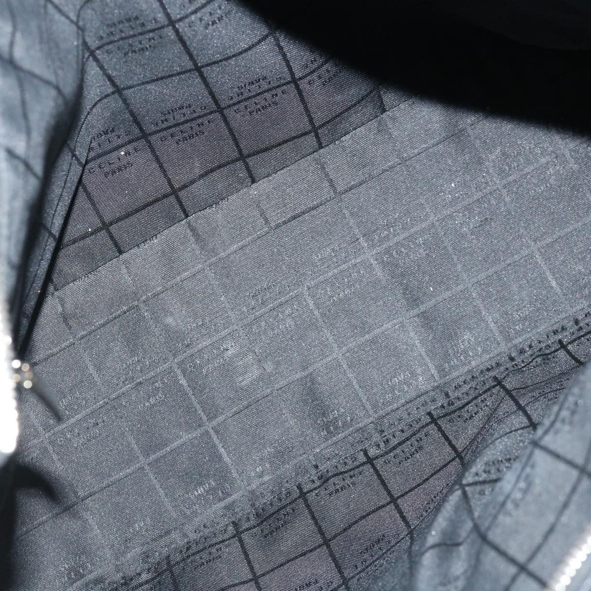 Celine CELINE Macadam Canvas Tote Bag Enamel Silver Black Size ONE SIZE - 11 Thumbnail