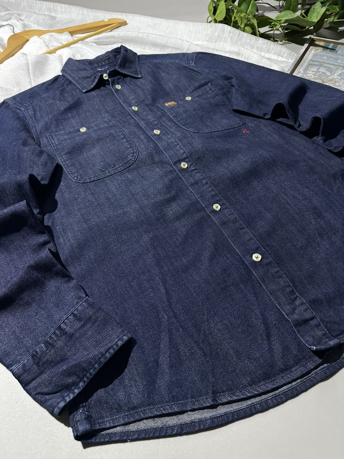 Replay Replay FC Barcelona Long Sleeve Denim Shirt Size US S / EU 44-46 / 1 - 5 Thumbnail