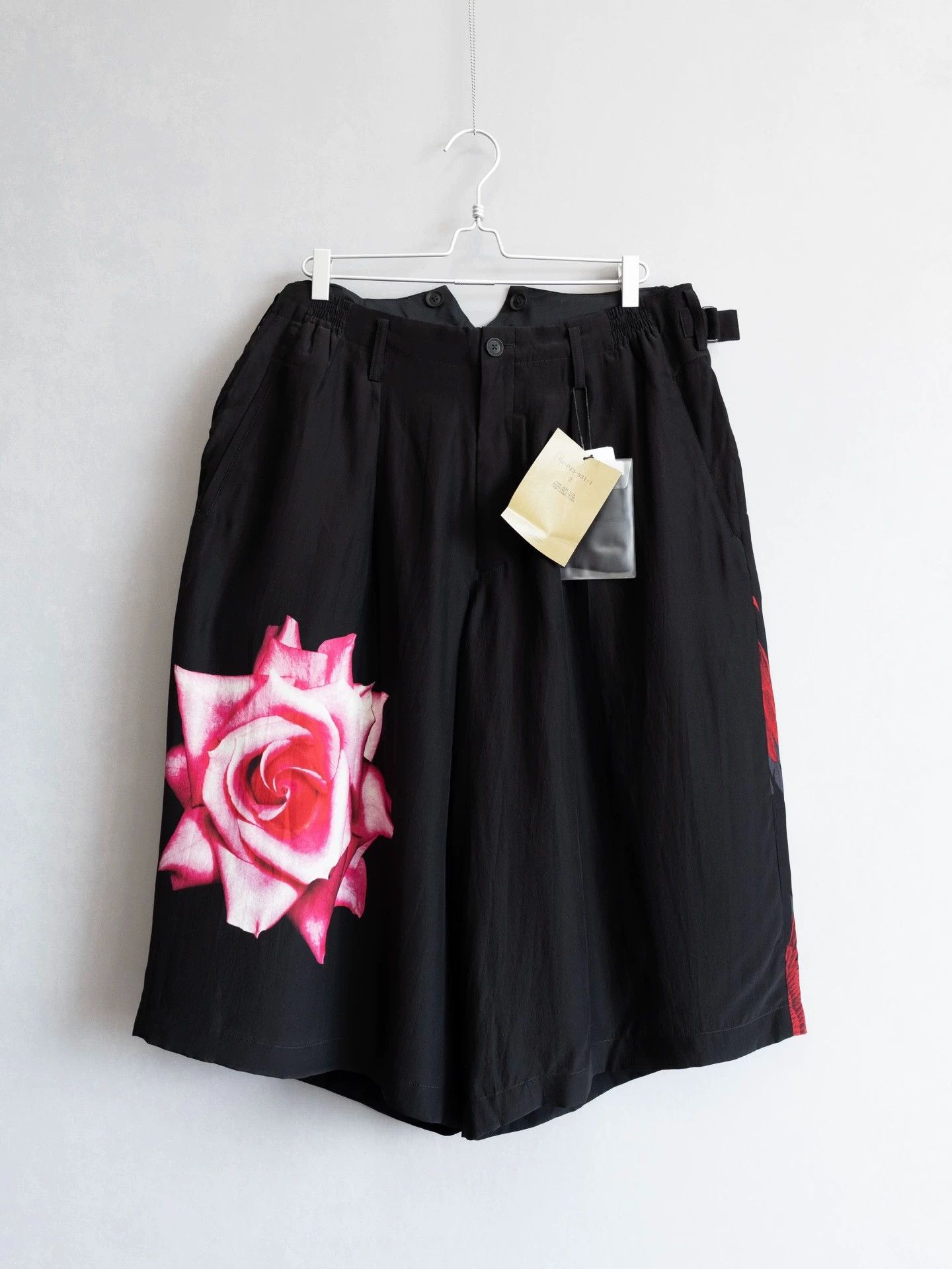 Yohji Yamamoto YOHJI YAMAMOTO 21AW Crow Silk Skirt-Pants Size 26" / US 2 / IT 38 - 4 Thumbnail