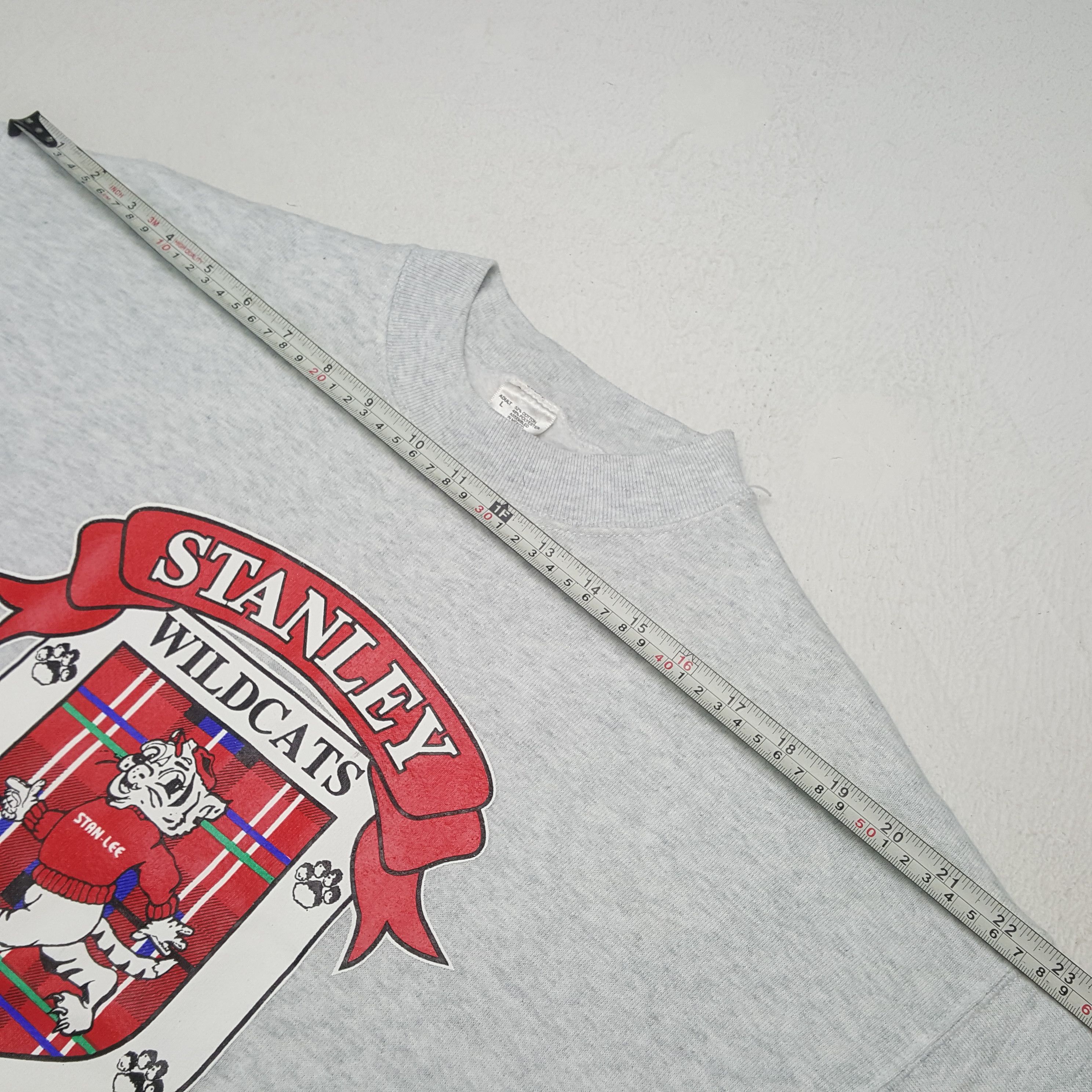 Fruit Of The Loom × Vintage Vintage STANLEY WILDCATS American Sports Sweatshirt C290N8 Size US M / EU 48-50 / 2 - 6 Thumbnail