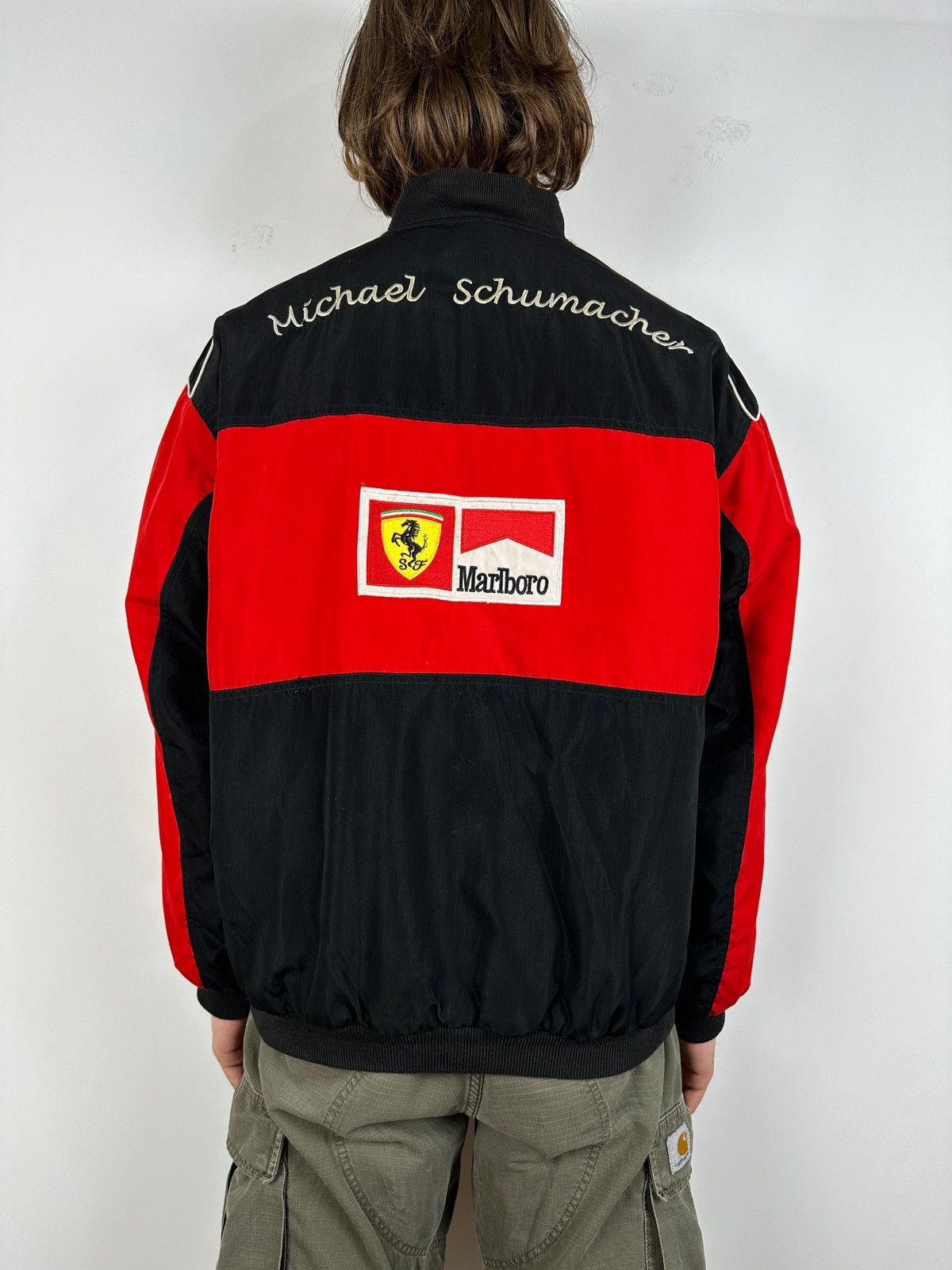 Ferrari Vintage Ferrari Michael Schumacher F1 Marlboro Racing Jacket Size US XL / EU 56 / 4 - 2 Thumbnail
