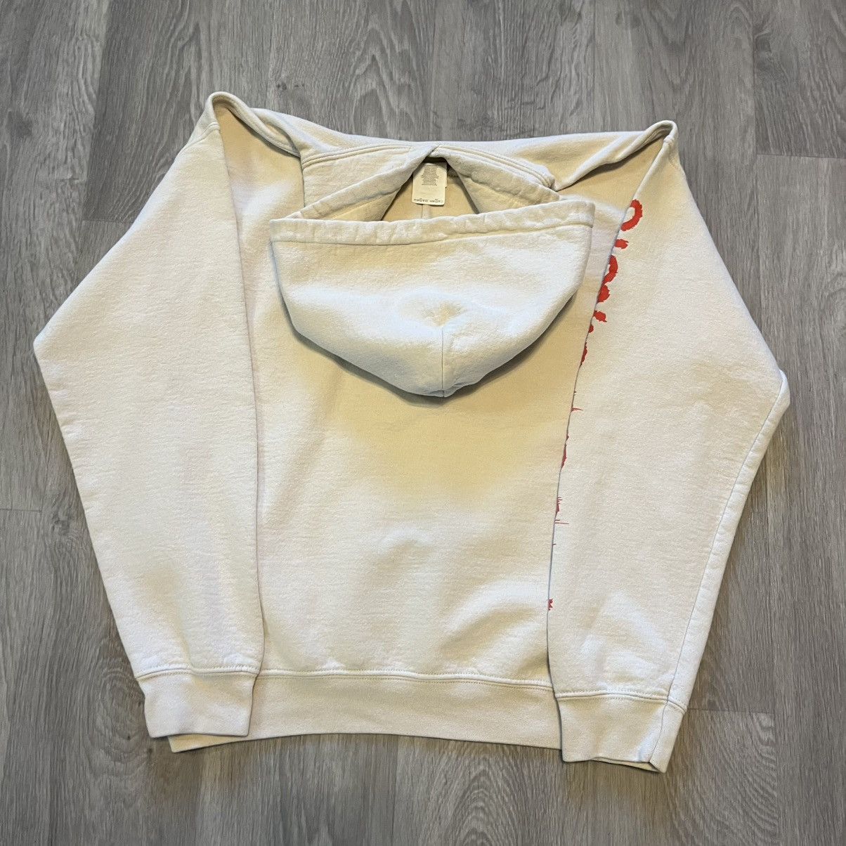 Kanye West Kanye West X Kid Cudi Sweatshirt Mens Medium Beige Hoodie Size US M / EU 48-50 / 2 - 2 Thumbnail