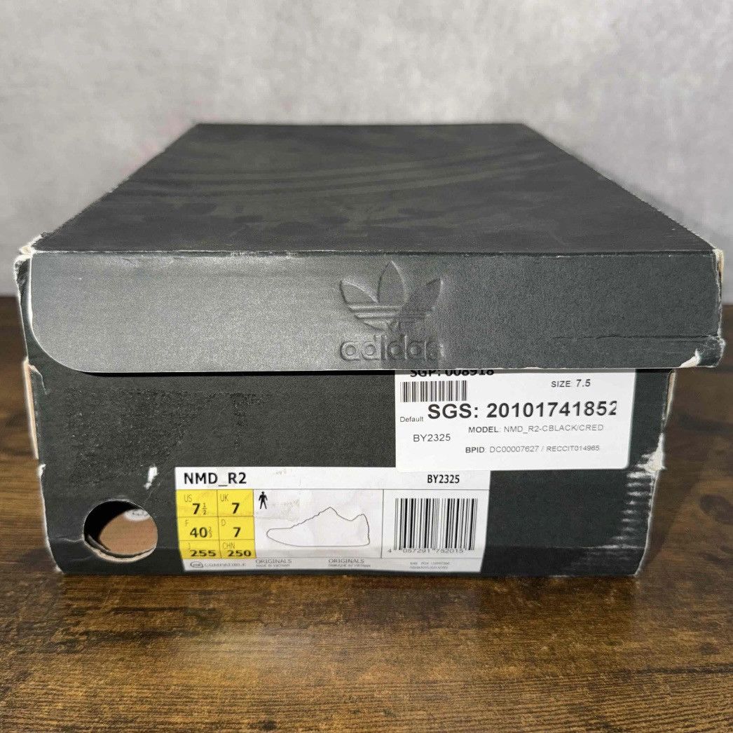 Adidas NEW Adidas NMD_R2 Tokyo Black White Size 7.5 / 8.5W BY2325 Size US 7.5 / EU 40-41 - 9 Thumbnail