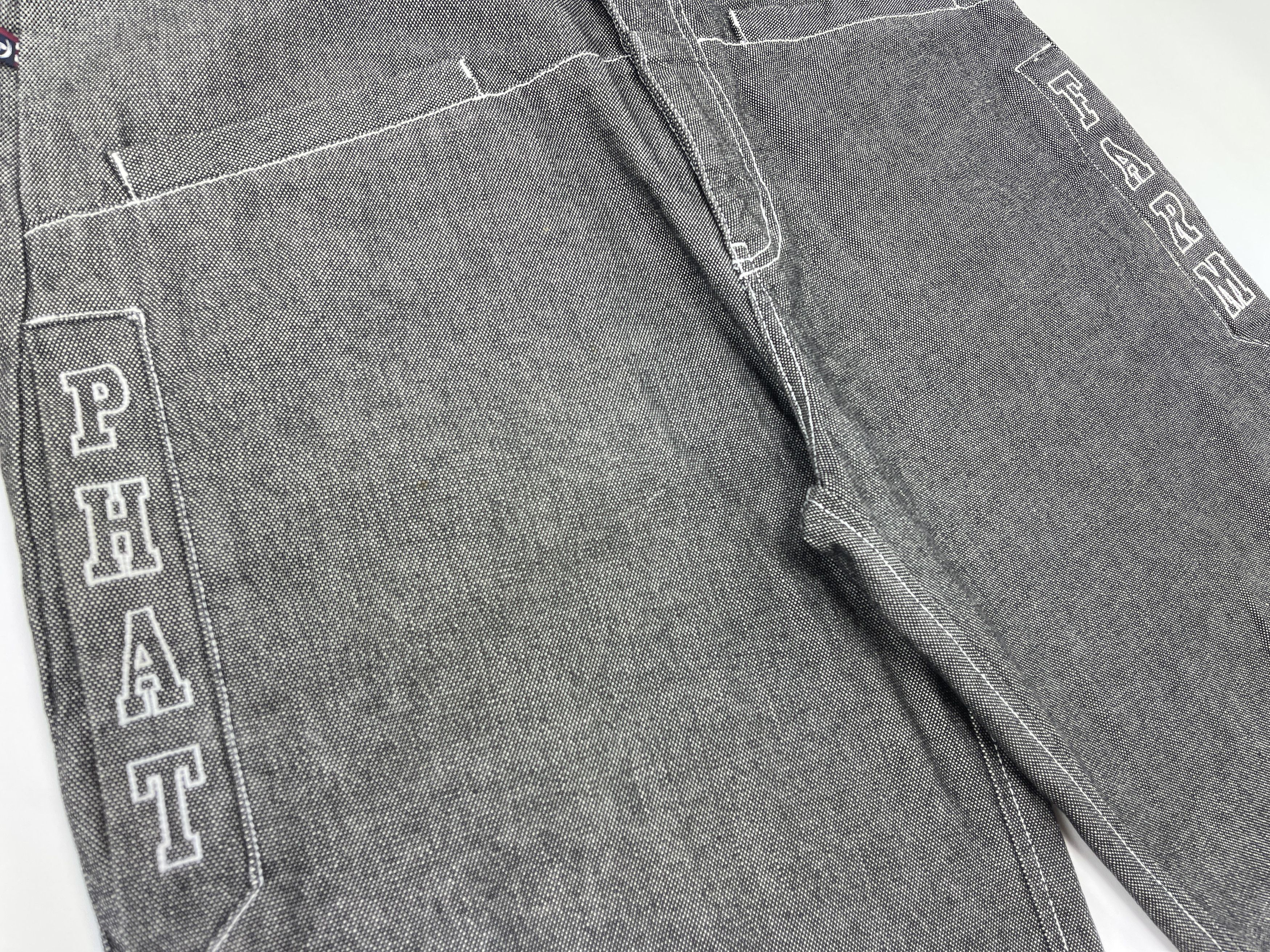 Phat Farm Phat Farm shorts, vintage hip hop baggy jeans, 90s size W 32 Size US 32 / EU 48 - 10 Thumbnail