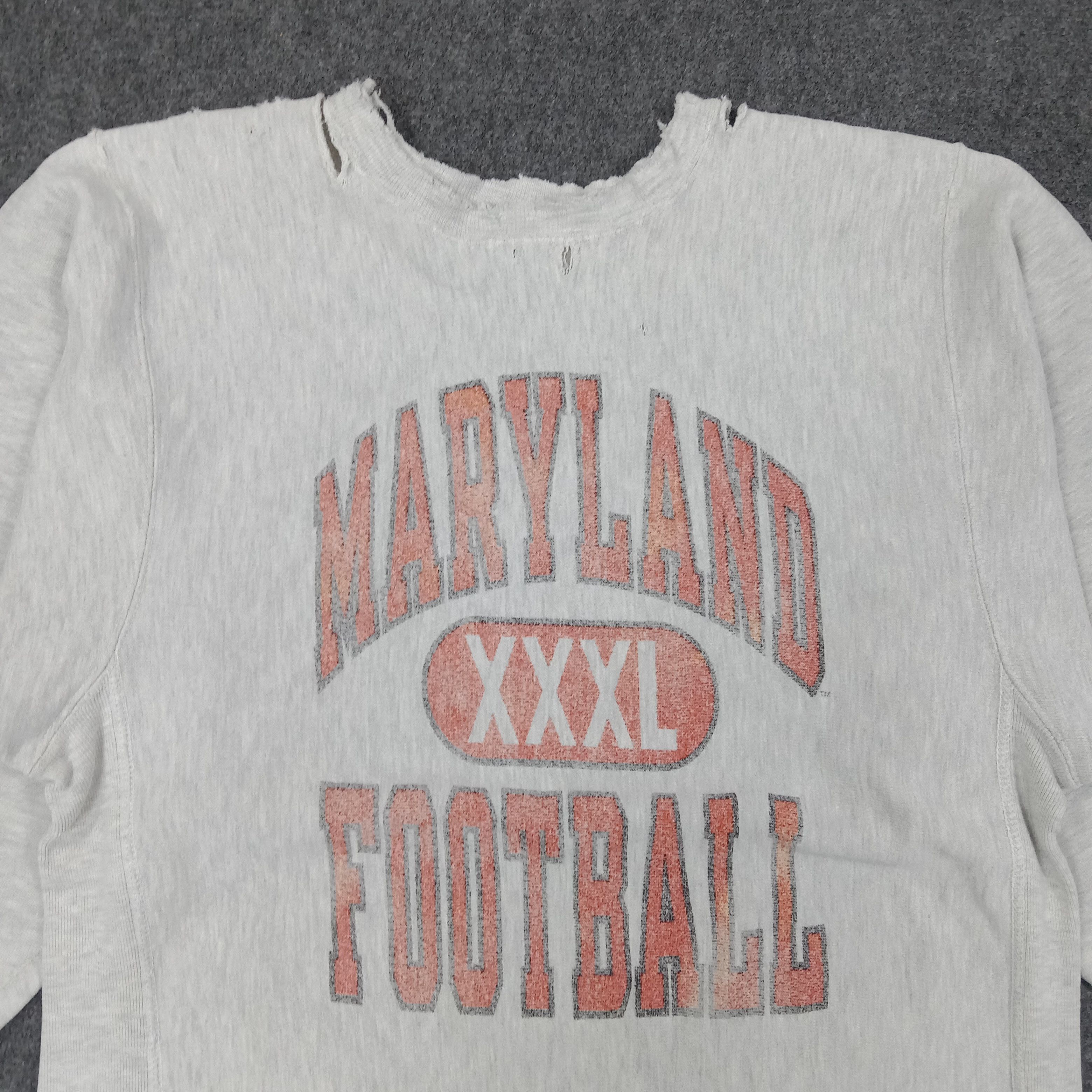 Champion × NFL × Vintage Champion Maryland XXXL Football Team Sweatshirt Size US S / EU 44-46 / 1 - 2 Thumbnail