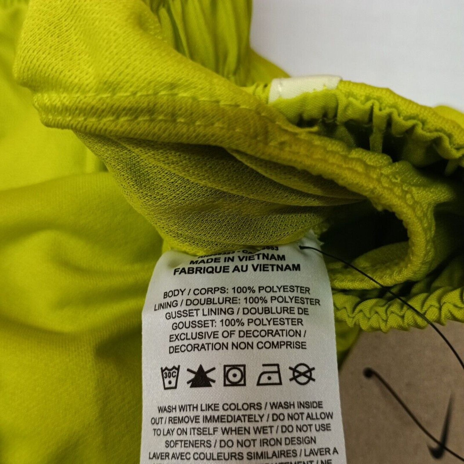Nike Nike Women's Tempo Brief Lined Running Shorts Size M Green Size 28" / US 6 / IT 42 - 4 Thumbnail