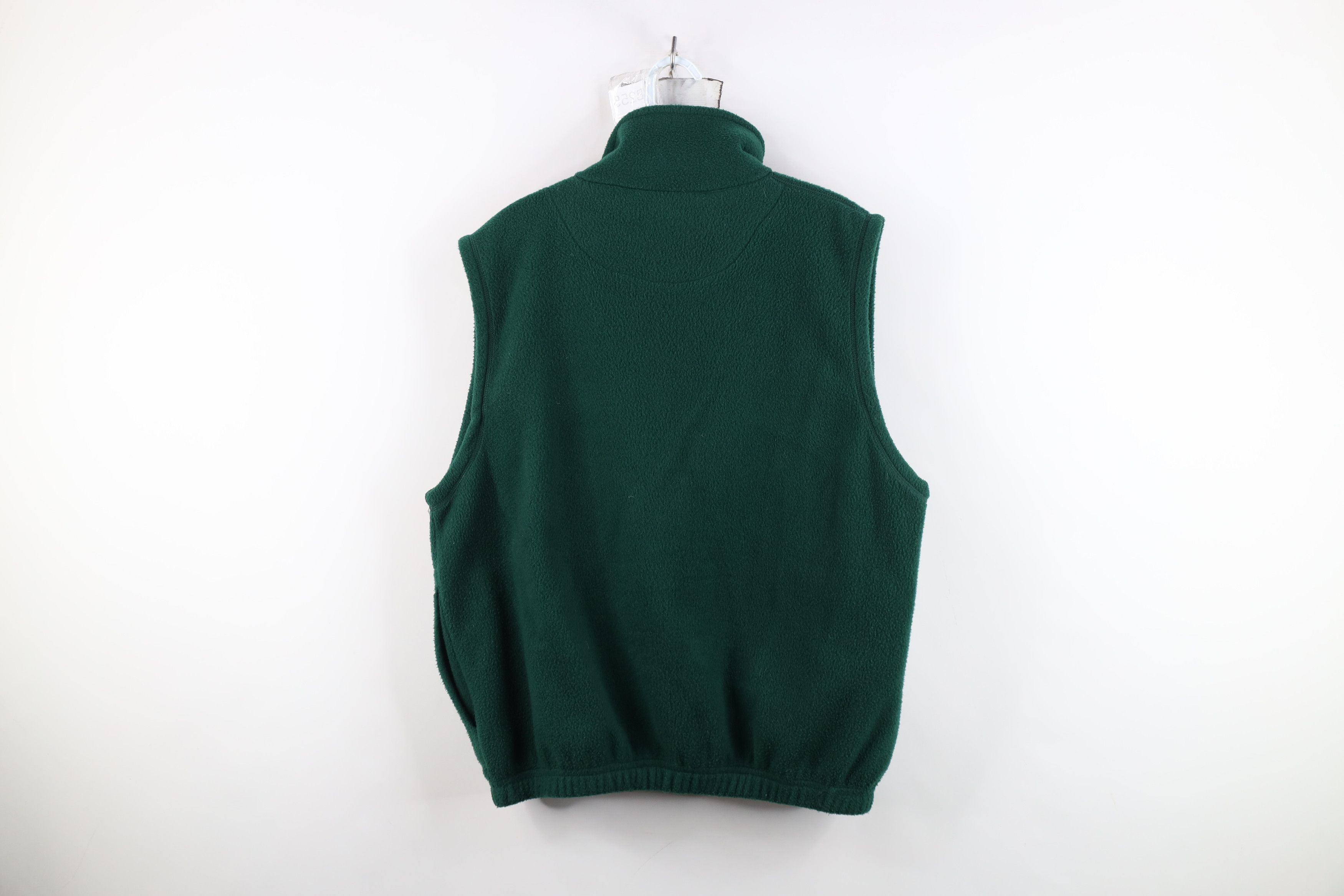Jeep Vintage 90s Jeep Motor Co Gear Fleece Vest Jacket Green Size XL / US 12-14 / IT 48-50 - 12 Thumbnail