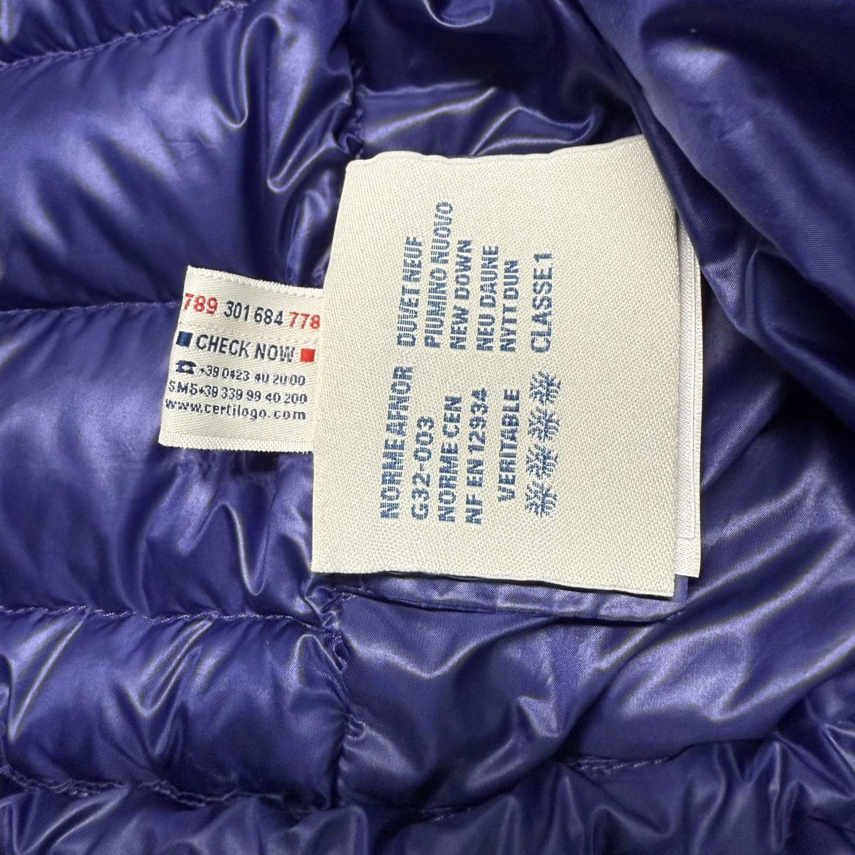 Moncler Moncler Mayotte Women’s Down Puffer Jacket Size 3 (M) Blue Size M / US 6-8 / IT 42-44 - 7 Thumbnail