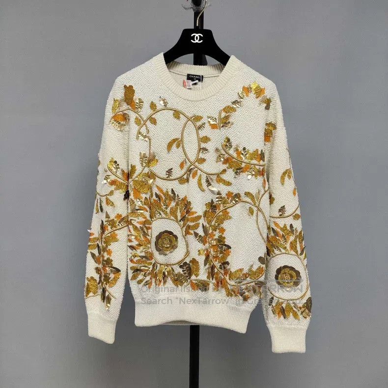 Chanel Chanel Knitted heavy industry sweater Size XS / US 0-2 / IT 36-38 - 1 Thumbnail
