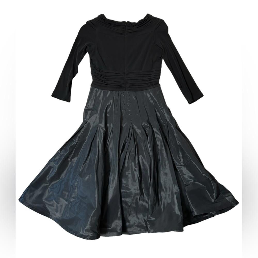 Designer Tadashi Shoji l Pleated A Line Skirt Dress Size 4 Size S / US 4 / IT 40 - 3 Thumbnail