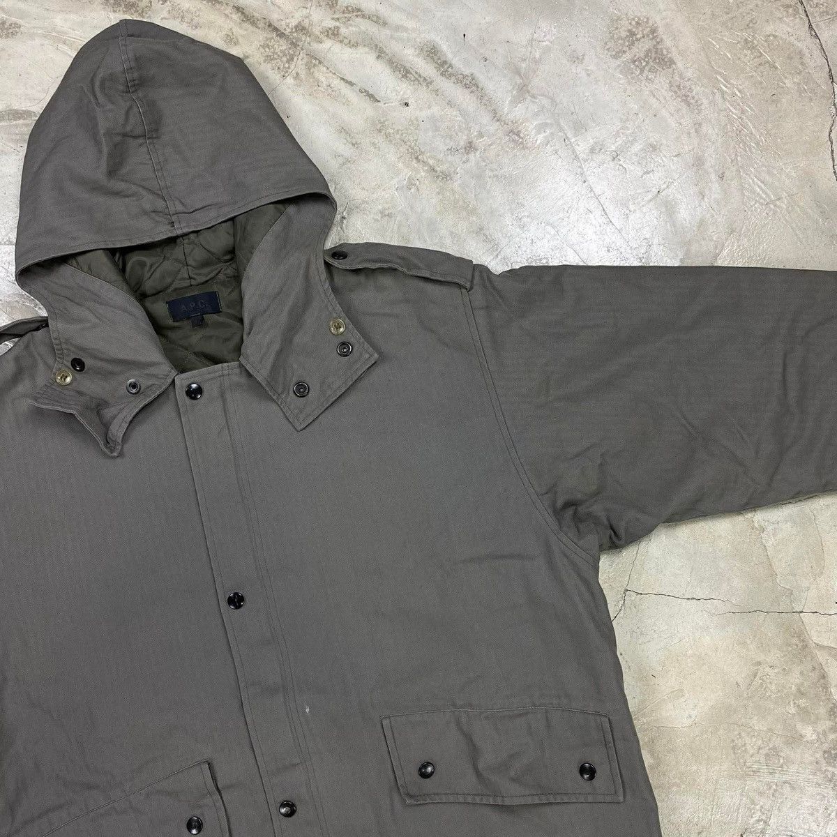 A.P.C. 2006 Military Field Parka Size US L / EU 52-54 / 3 - 3 Thumbnail