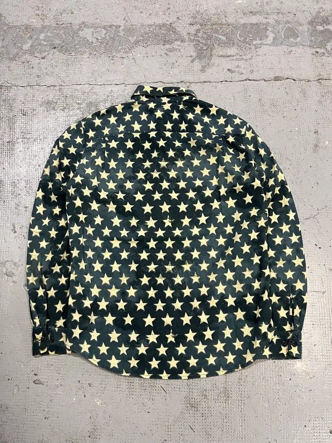 Polo Ralph Lauren 2010s Ralph Lauren Bue Star Print Shirt Size US M / EU 48-50 / 2 - 8 Thumbnail