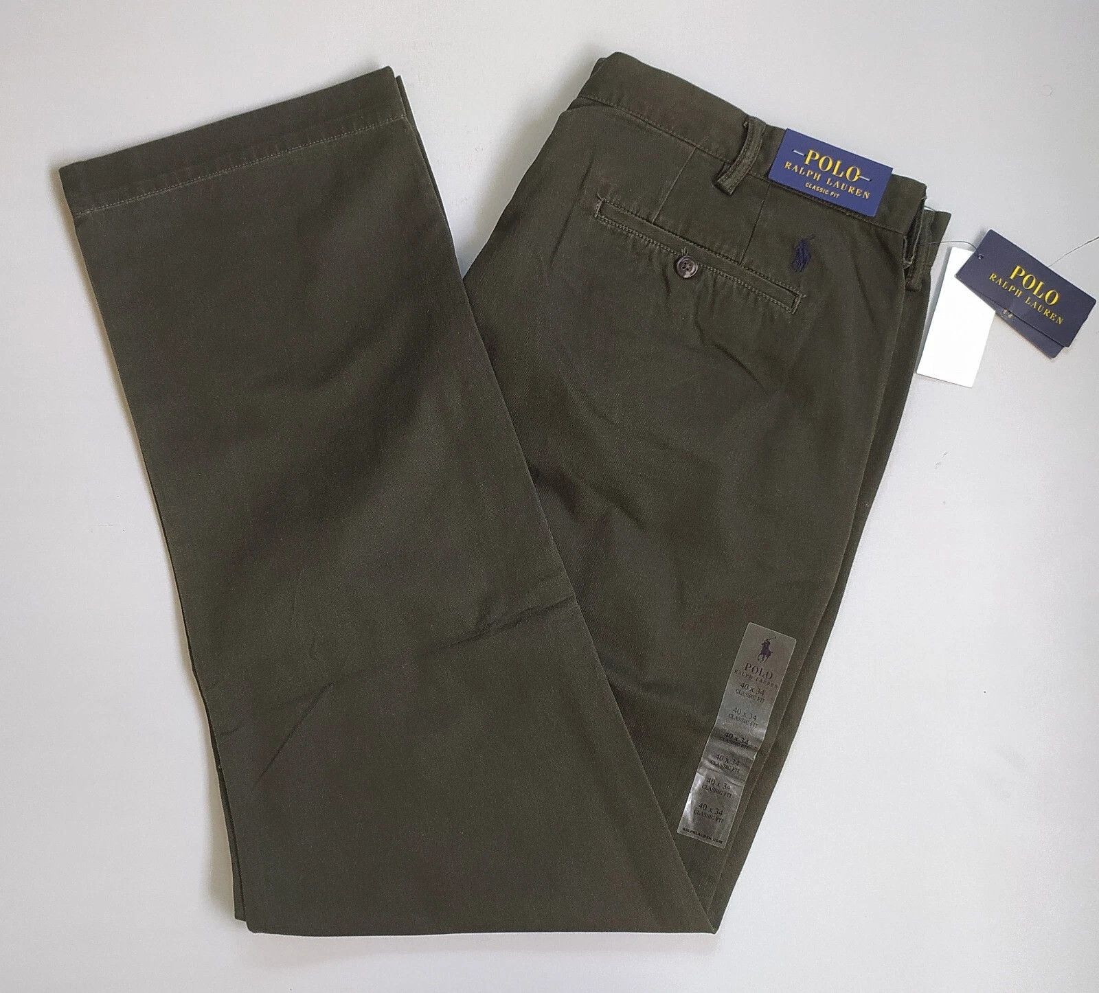 Polo Ralph Lauren Polo Ralph Lauren Classic Fit Chino Pant ATP 0073 Size US 40 / EU 56 - 11 Thumbnail