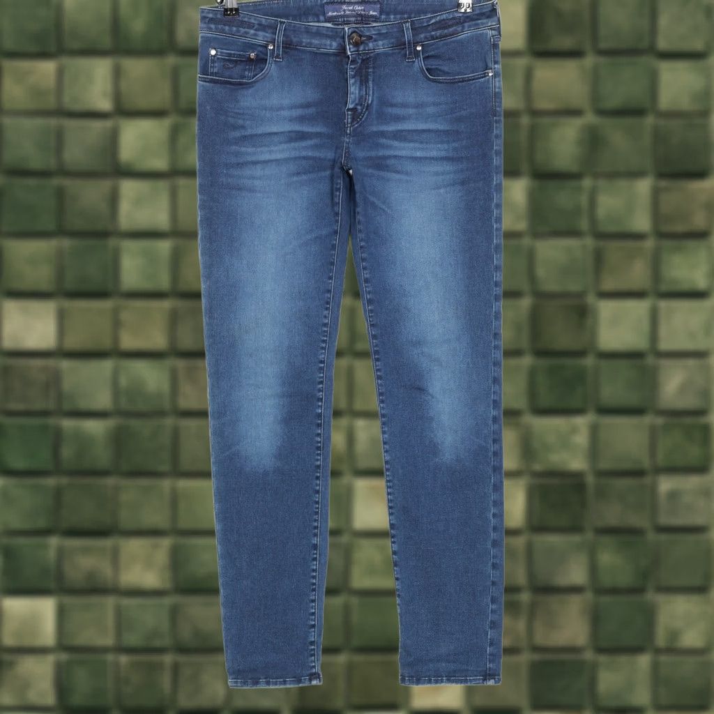 Jacob Cohen JACOB COHEN JOCELYN Slim Stretch Jeans Women 32 Blue Denim Modern 5-Pocket Rise Mid Mens Womens Girls Boys Size 24" / US 00 / IT 34 - 1 Thumbnail
