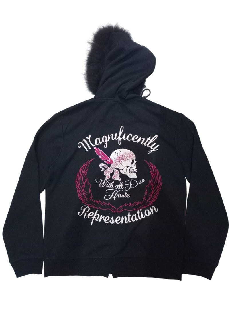 Japanese ziphoodie fur ifsixwasnine lgb style