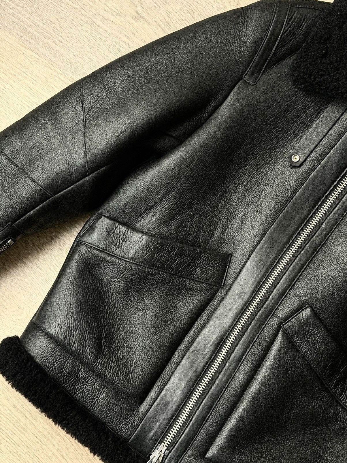 Mackage Mackage Kristian Black Sheepskin Shearling Coat Size US S / EU 44-46 / 1 - 3 Thumbnail