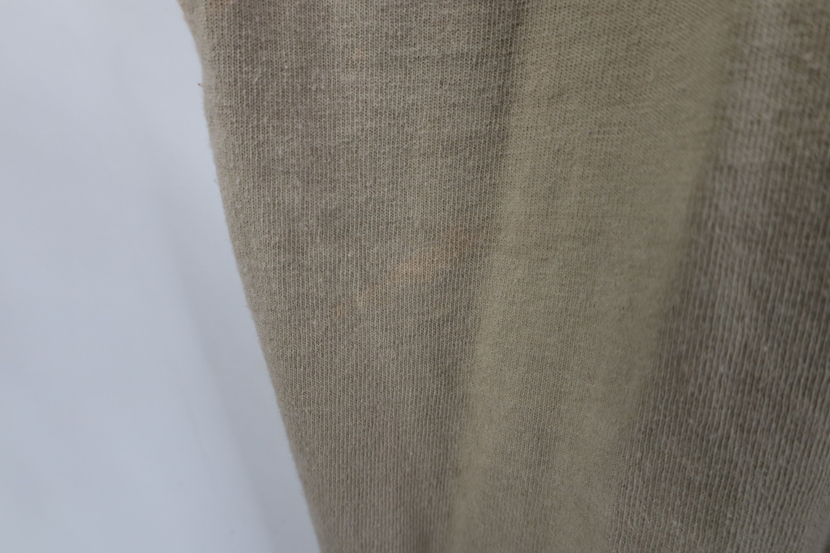Vintage Vintage 90s Streetwear Blank Cotton Short Sleeve T-Shirt Tan Size US XXL / EU 58 / 5 - 11 Thumbnail