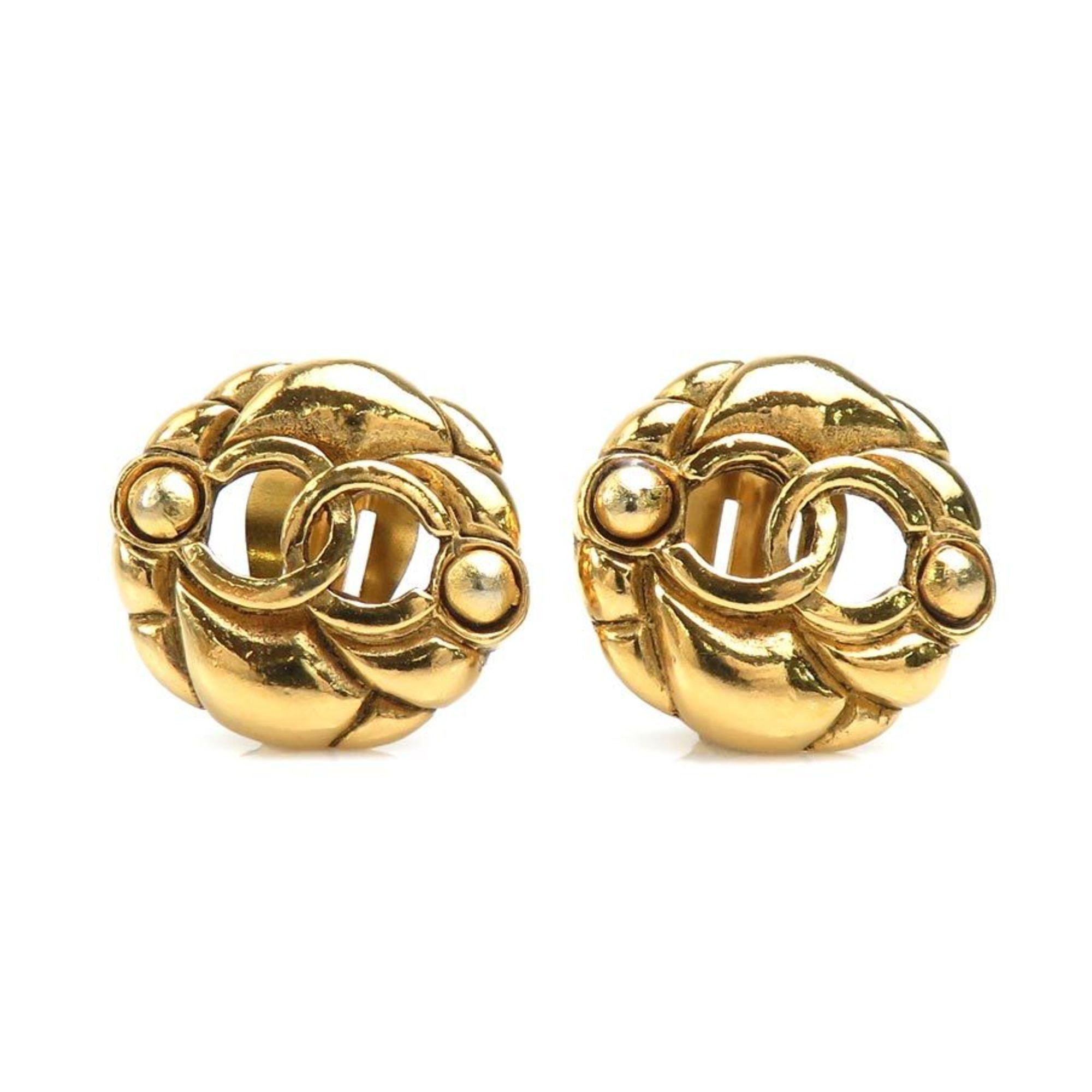 Chanel Chanel Coco Mark earring Size ONE SIZE - 1 Thumbnail