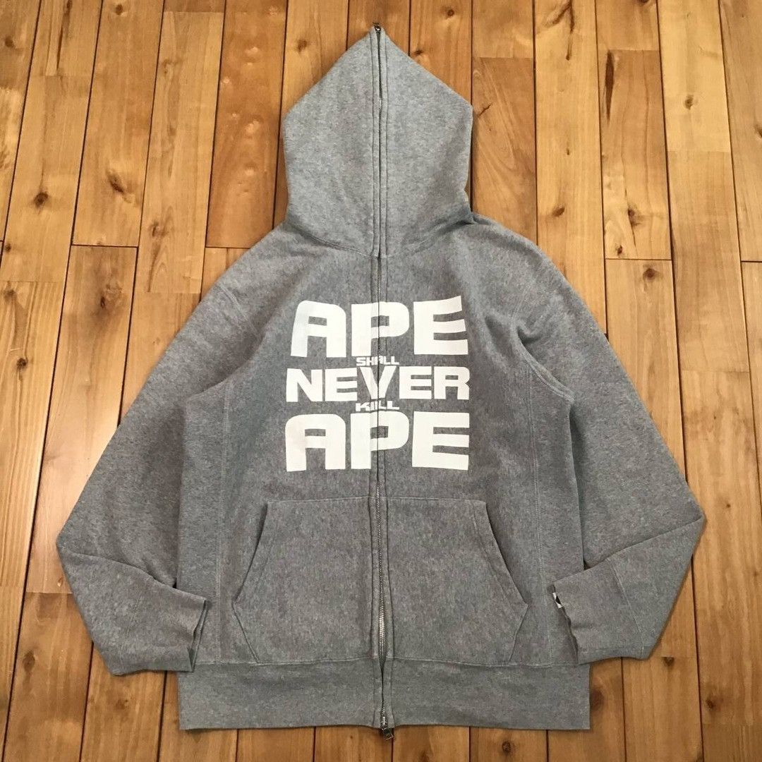 Bape × Nigo BAPE ASNKA Soldier Logo Full Zip Hoodie a bathing ape NIGO Size US M / EU 48-50 / 2 - 2 Thumbnail