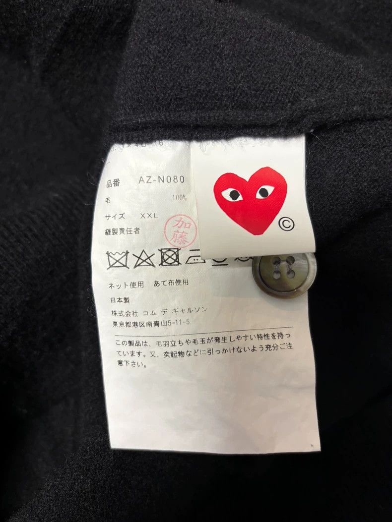 Comme des Garcons Comme Des Garcons Wool Cardigan Size US XXL / EU 58 / 5 - 5 Thumbnail
