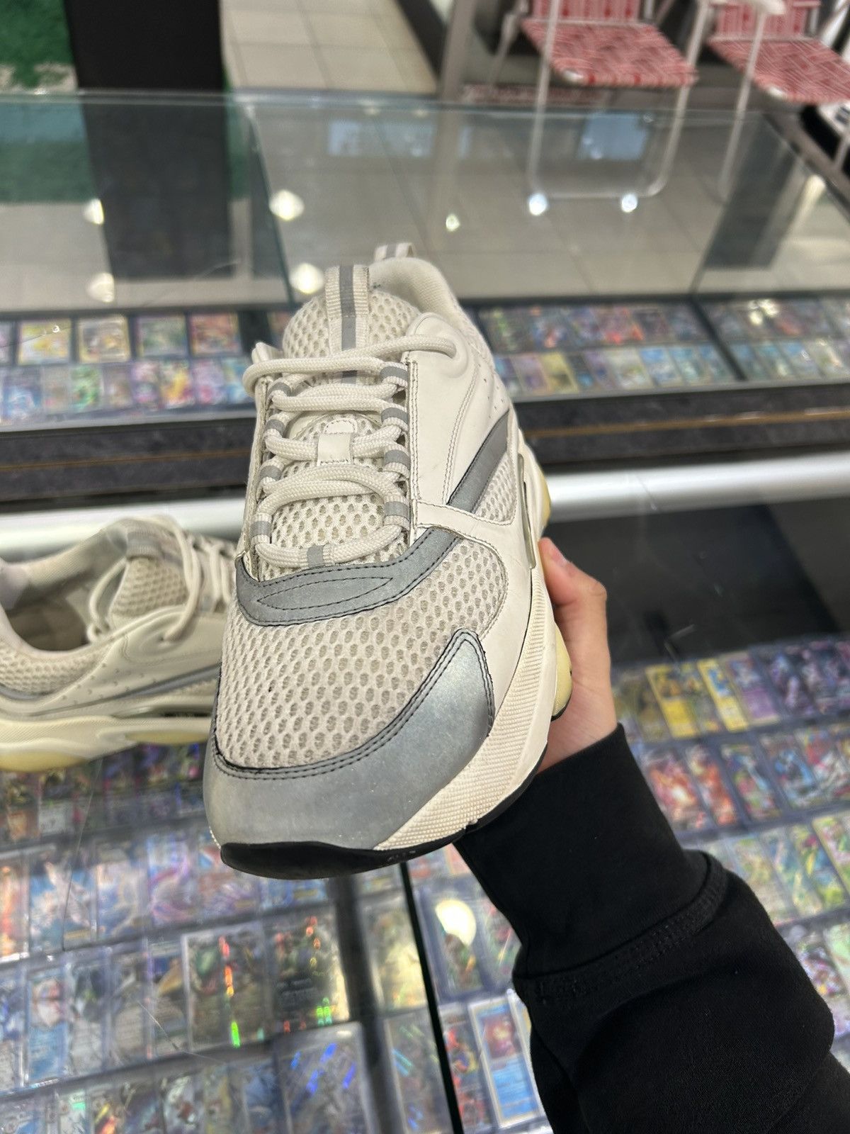 Dior Dior b22 white grey Size US 10 / EU 43 - 3 Thumbnail