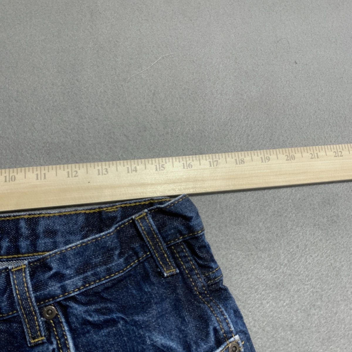 Dickies Dickies Jeans Mens Sz 34 Blue Denim Wide Leg Pants Dark Wash Size US 34 / EU 50 - 9 Thumbnail
