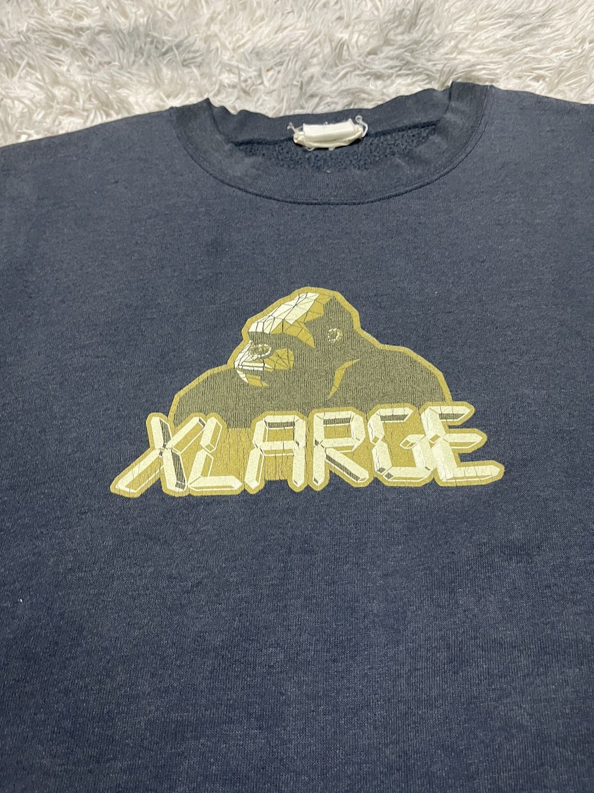 Xlarge 90s X LARGE OG LOGO NICELY FADED CEEWNECK Size US XL / EU 56 / 4 - 5 Thumbnail