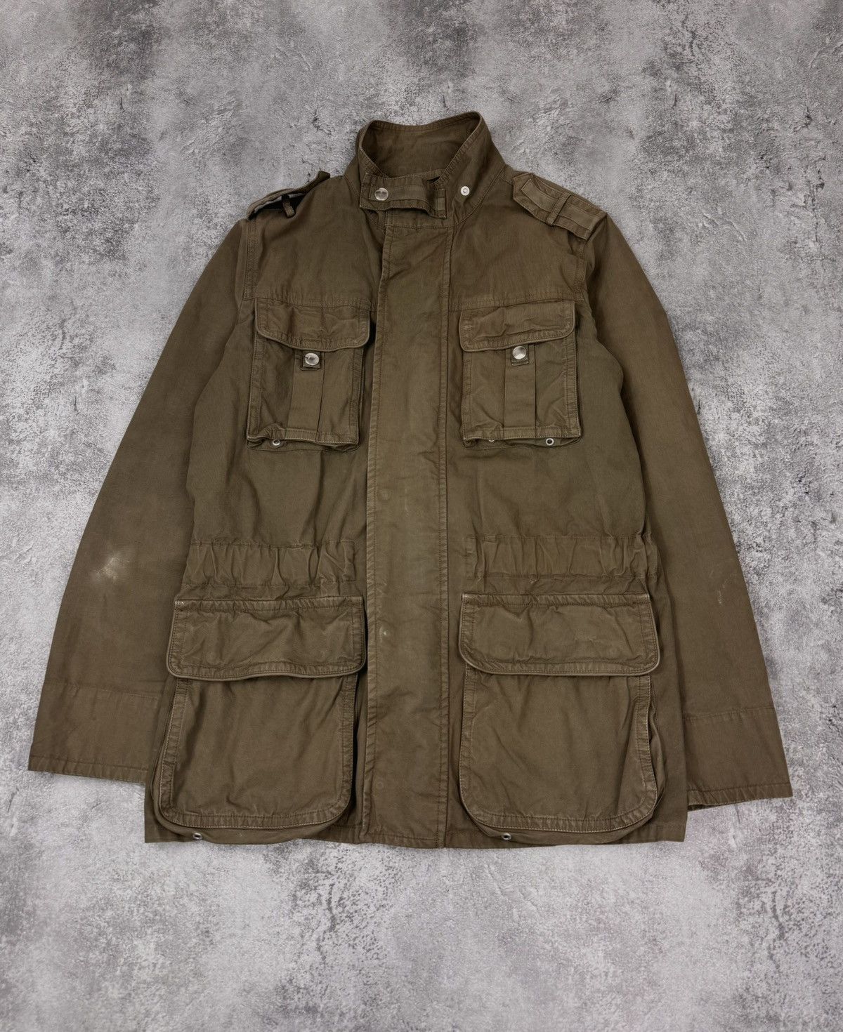 Hackett Hackett London Men Field Jacket Khaki Size S Size US S / EU 44-46 / 1 - 1 Thumbnail