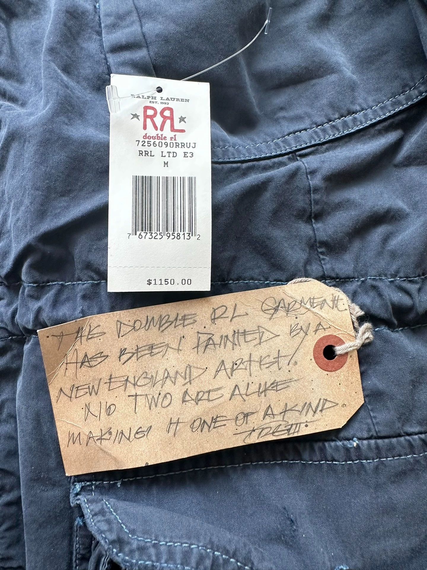 RRL Ralph Lauren RRL Military Distressed Hand-Painted Patchwork Jacket M Size US M / EU 48-50 / 2 - 4 Thumbnail