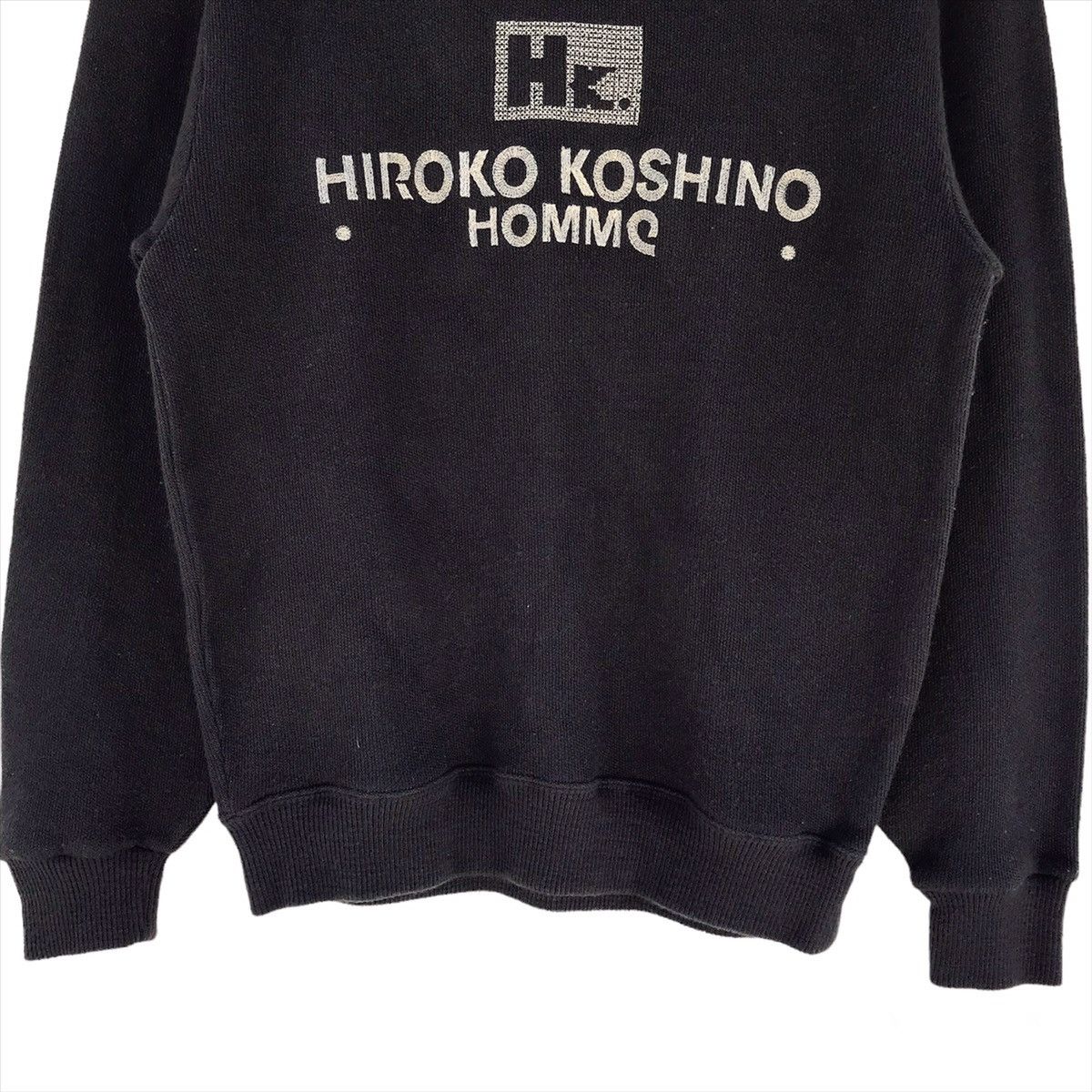 Hiroko Koshino Homme × Japanese Brand HIROKO KOSHINO HOMME embroidery logo crewnwck sweatshirt Size US S / EU 44-46 / 1 - 3 Thumbnail
