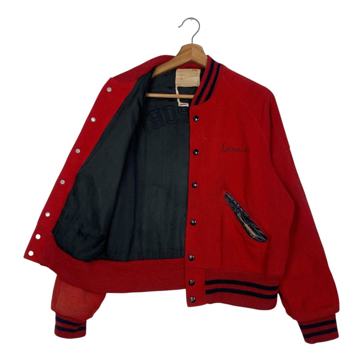 Delong Vintage Delong varsity jacket Size US M / EU 48-50 / 2 - 9 Thumbnail