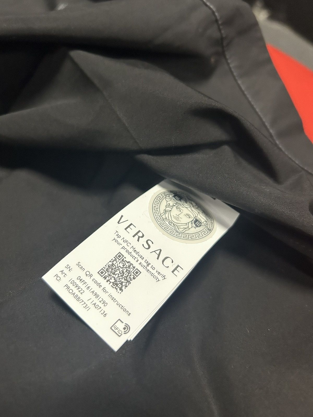 Versace Versace Embroidered La Colonna Shirt Size US XXL / EU 58 / 5 - 5 Thumbnail