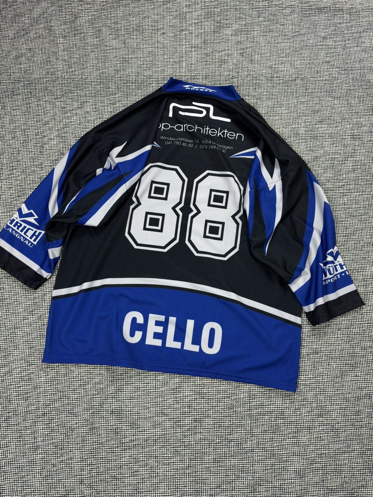 Other Vintage 00s Ev Zug black scorpions hockey jersey Size US XXL / EU 58 / 5 - 2 Thumbnail