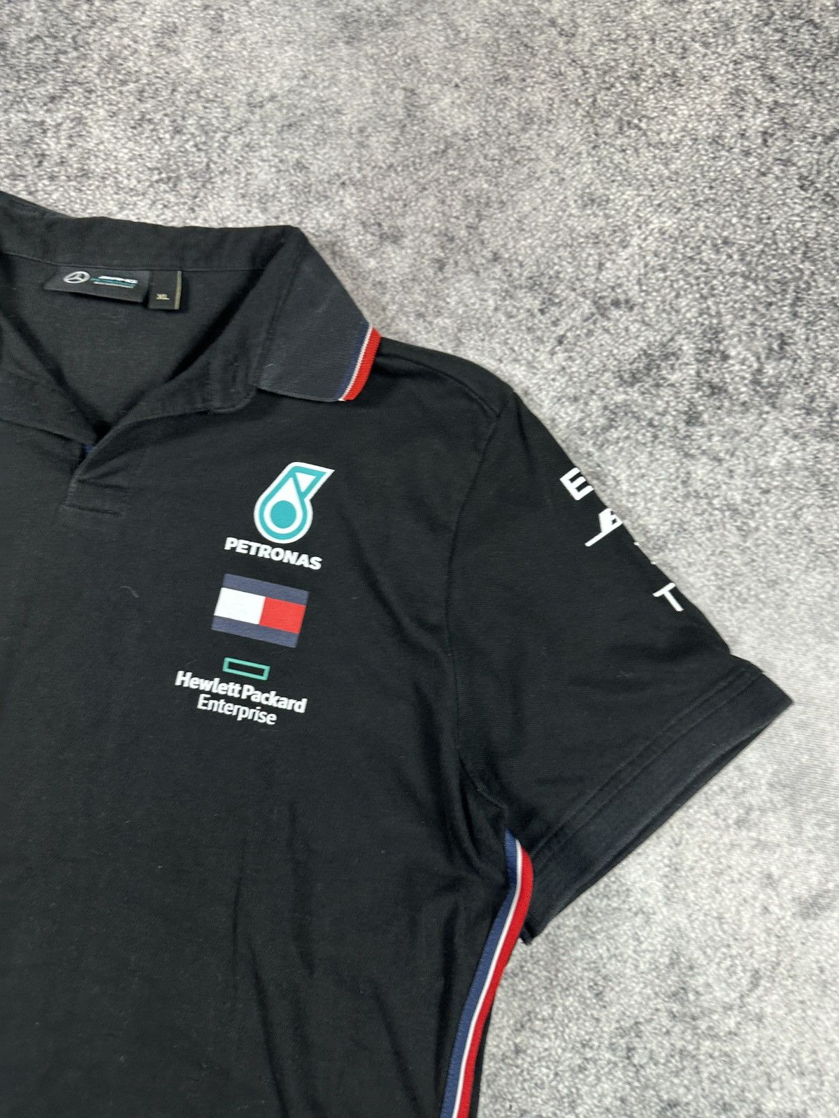 Mercedes-Benz F-1 Mercedes Benz AMG Polo Petronas Racing Logo Rare XL USA Size US XL / EU 56 / 4 - 3 Thumbnail