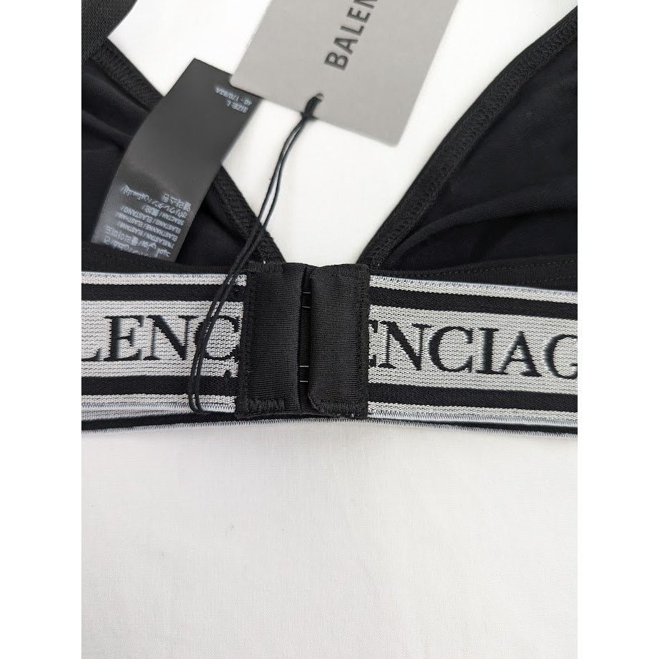 Balenciaga o1rshd1 Size: L / Elastic Bra In Black Size ONE SIZE - 10 Thumbnail