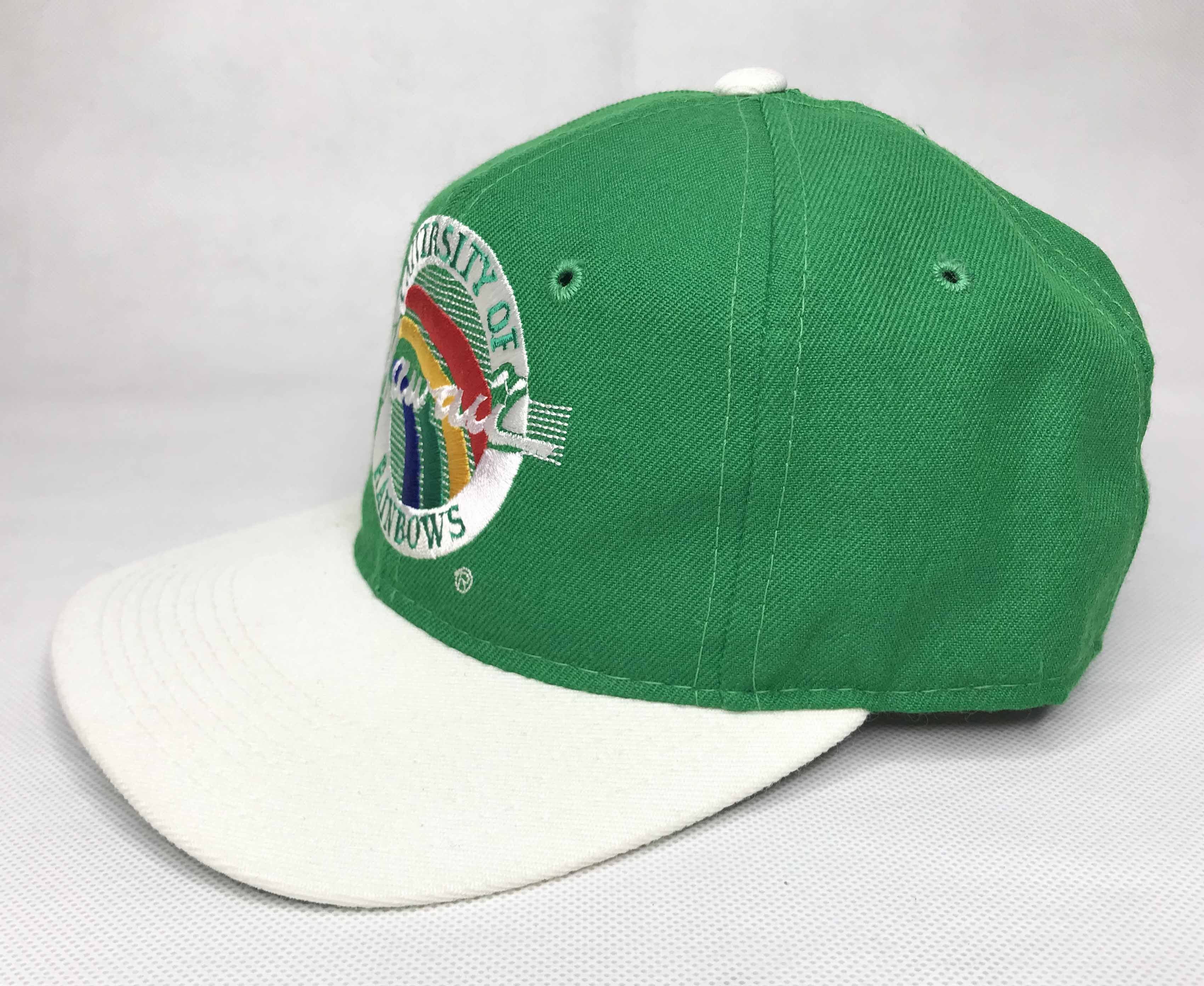 The Game Vintage AJD The Game University of Hawaii Rainbows Cap Hat Size ONE SIZE - 3 Thumbnail