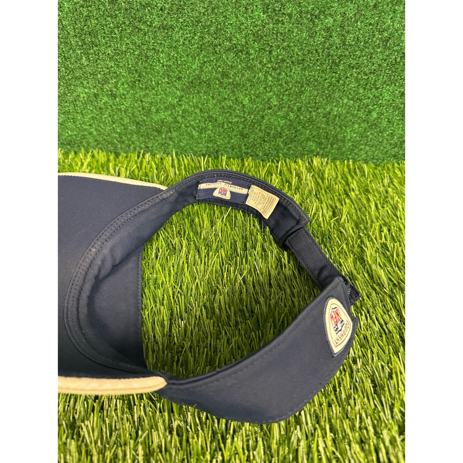 NFL Dallas Cowboys Y2K Blue & Silver Golf Visor Hat UNISEX Size ONE SIZE - 5 Thumbnail